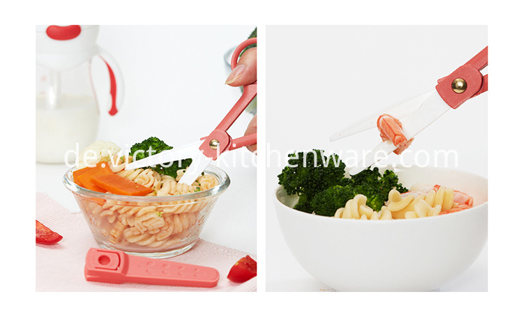 Baby-Lebensmittel-Sicherheitsschere Baby food safety scissors